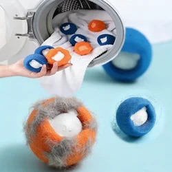 Bolas de lavandería, recolector de pelo de mascotas para lavadora, recogedor de pelusas de lavandería reutilizable, elimina pelusa de ropa, accesorios para Gato
