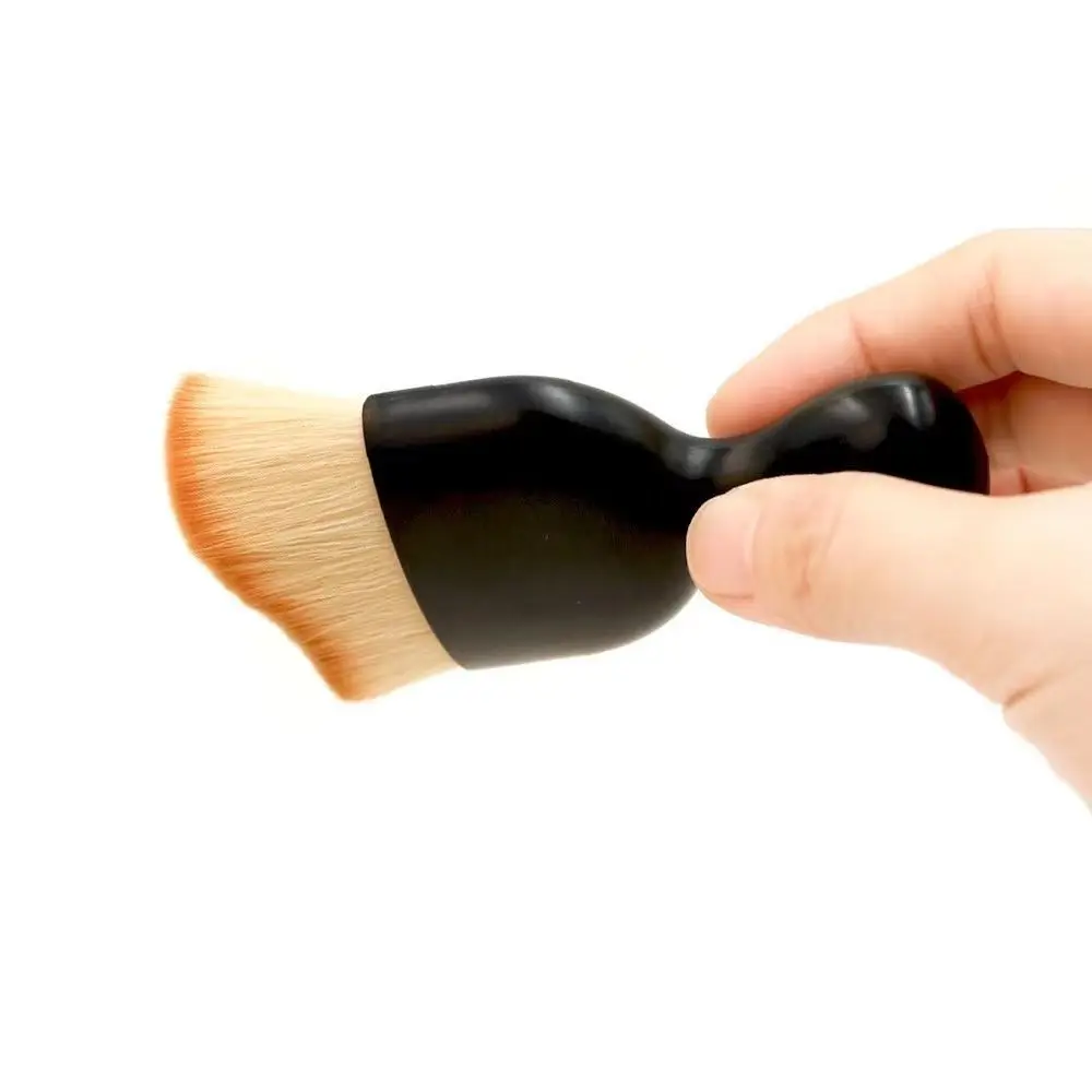 Multifunctional Cleaning Brush Soft Bristle Car Interior Cleaning Tools Nail Art Brush with Dust Cover White Remove Dust Brush