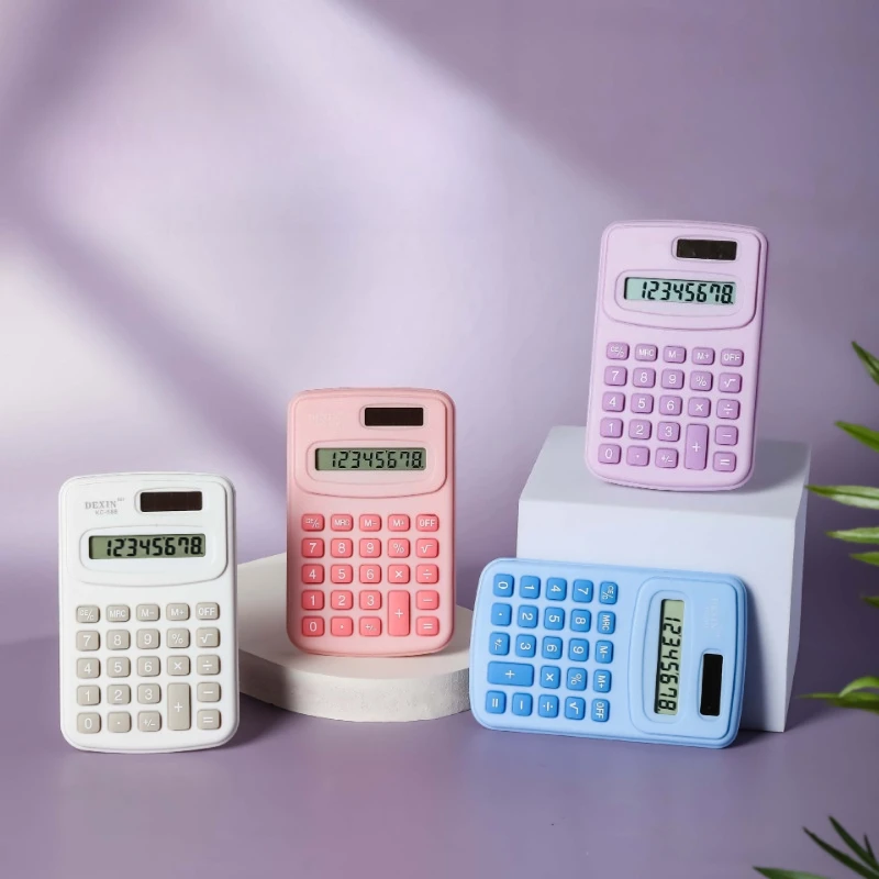 Creative Cute Mini Calculator Cartoon Primary School Students High Value Portable Office  Stationery