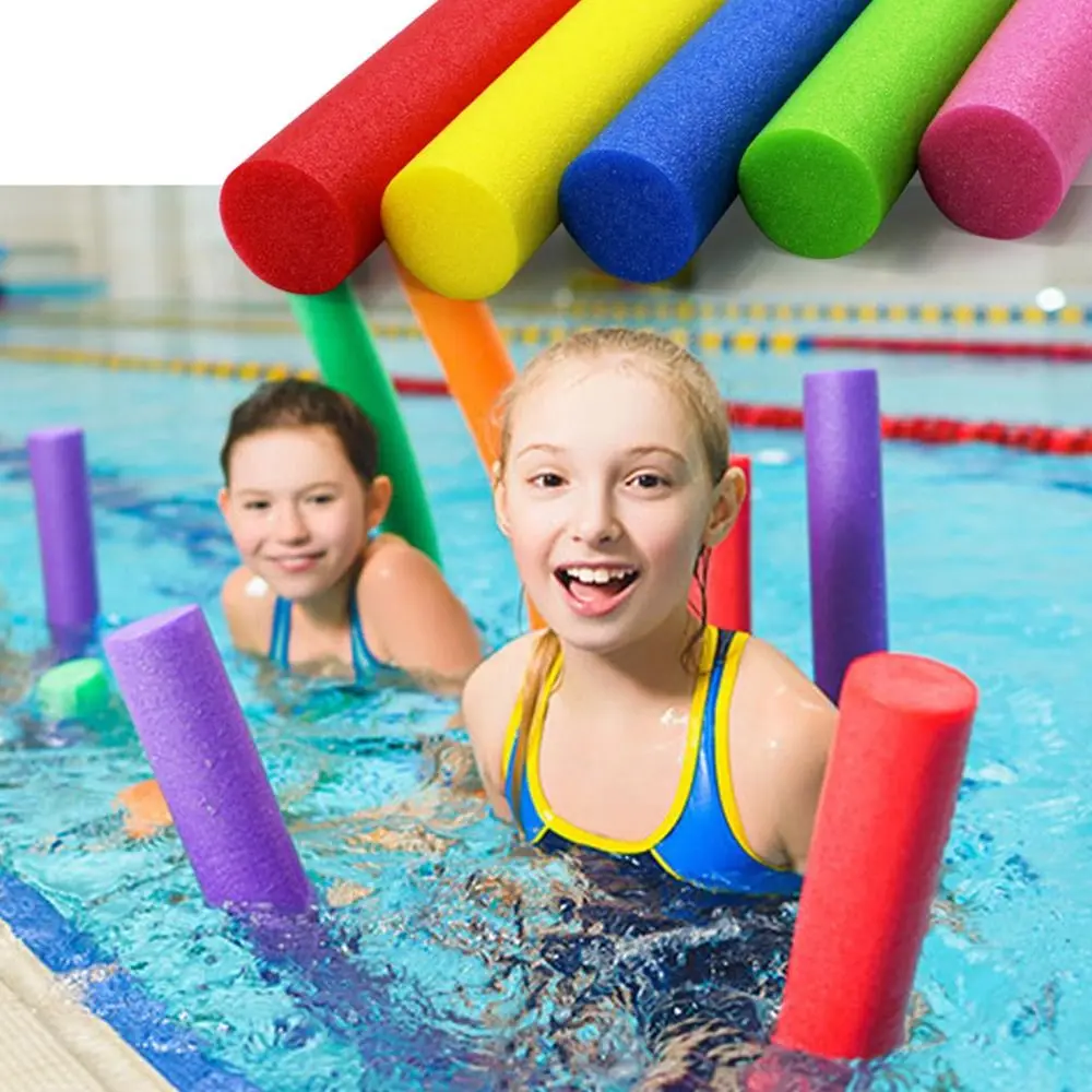 Varilla de palo de espuma para piscina de adultos y niños, palos flotantes flexibles, Ayuda de flotación de fideos, palo de flotabilidad