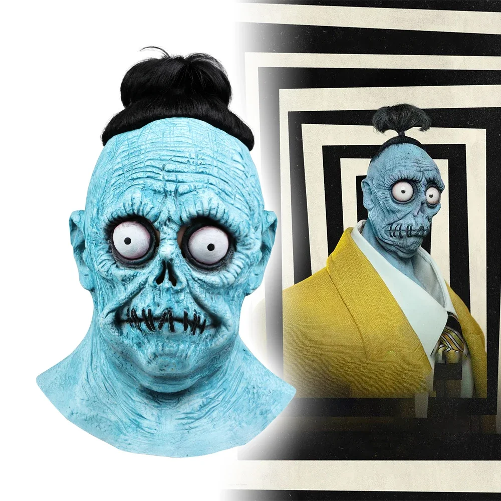 

Маска клоуна из латекса с изображением черепа, Боба, на всю голову