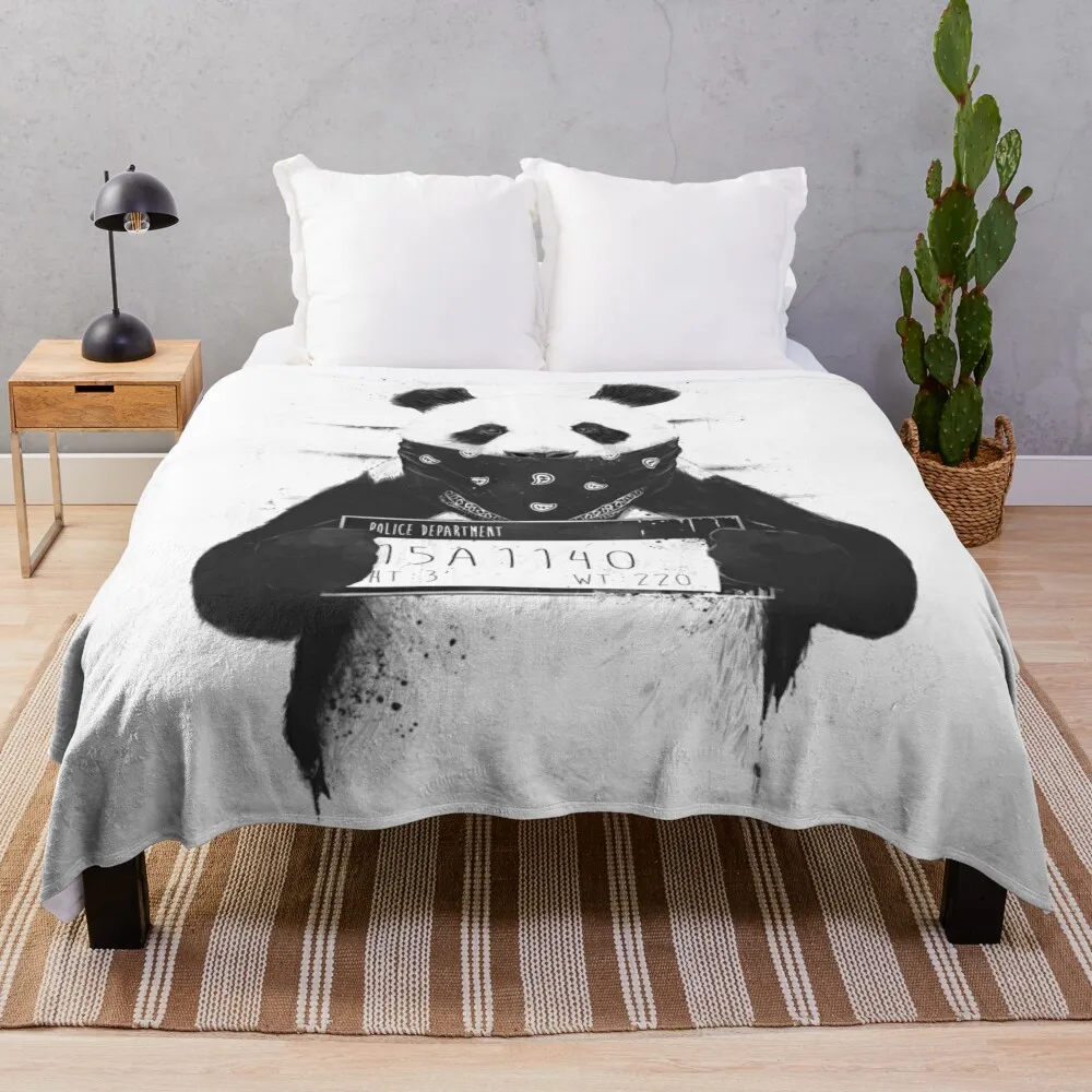 

Bad panda Throw Blanket Luxury Blanket