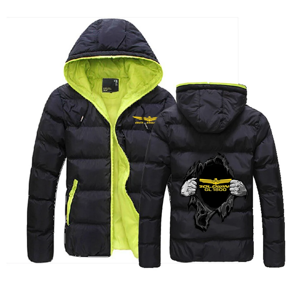 Goldwing GL1800 GL1500 Motocycles Print Spring Autumn Men Hooded Sweatshirt+Pants Pullover Sportwear Suit Clothes 2 Pieces Sets