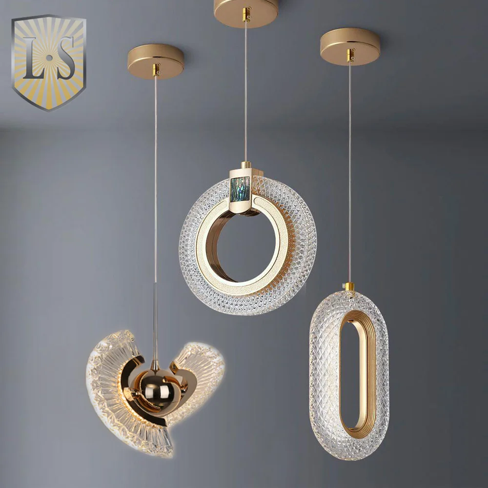 

Luxury Pendant Lights Nordic Modern LED Indoor Lighting Hanging Lamp for Home Living Dining Bed Room Luxurious Decoration