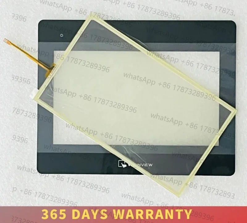 Стеклянная панель с сенсорным экраном и дигитайзером для MT6103IP MT6103IP1WV с защитной пленкой, пластиковый корпус для ЖК-дисплея