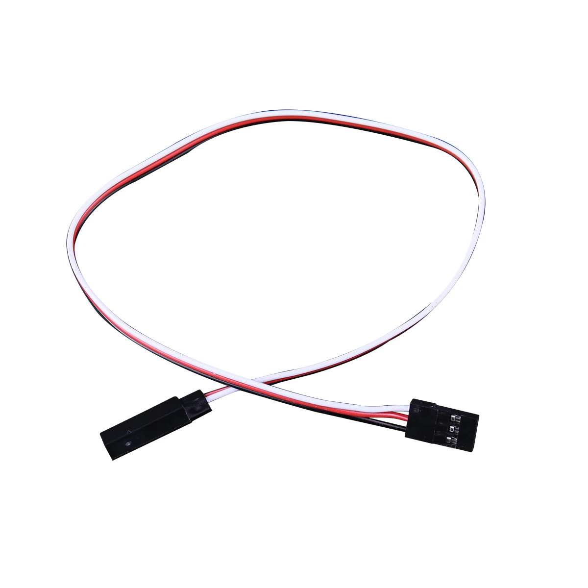 10PCS/lot  30 cores 100/150/200/300mm Servo Extension Lead Wire Cable For RC Futaba JR Male to Female 10 15 20 30CM