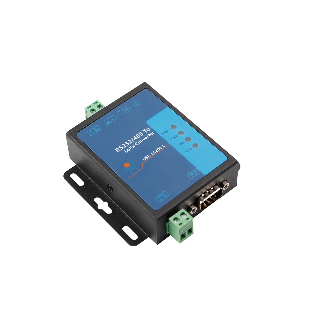 USR-LG206-H-P シリアル RS232 RS485 - LoRa コンバータ ポイントツーポイントモード