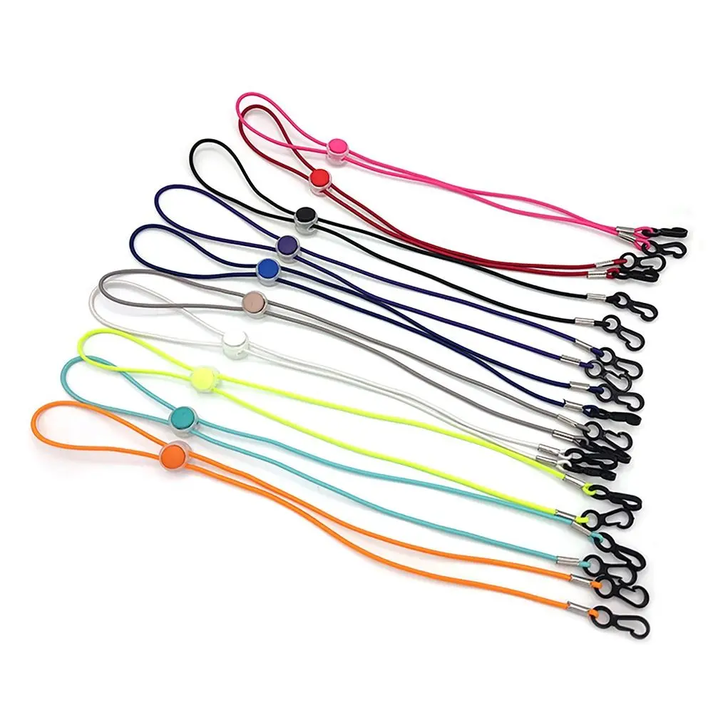Adjustable Non-Slip Sport Glasses Rope Anti Lost String Accessory Neck Strap Mask Elastic Band Women Men