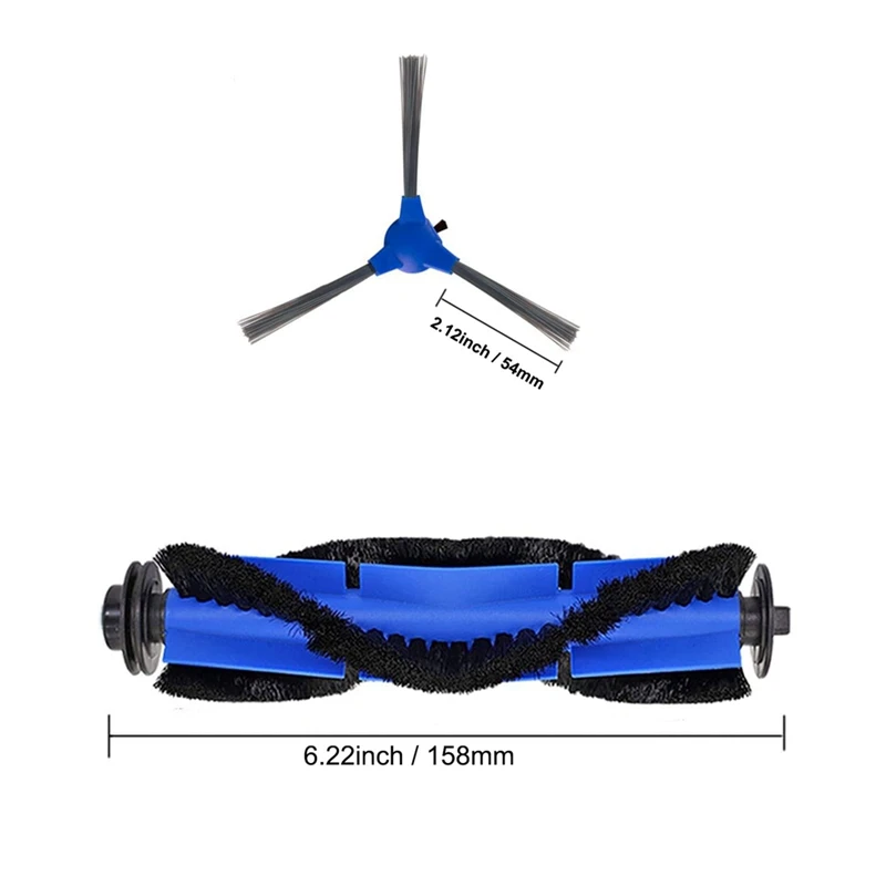 แปรงหลักแปรงด้านข้างสําหรับ Eufy Robovac 11S 15C 30C 35C หุ่นยนต์เครื่องดูดฝุ่นอุปกรณ์เสริม