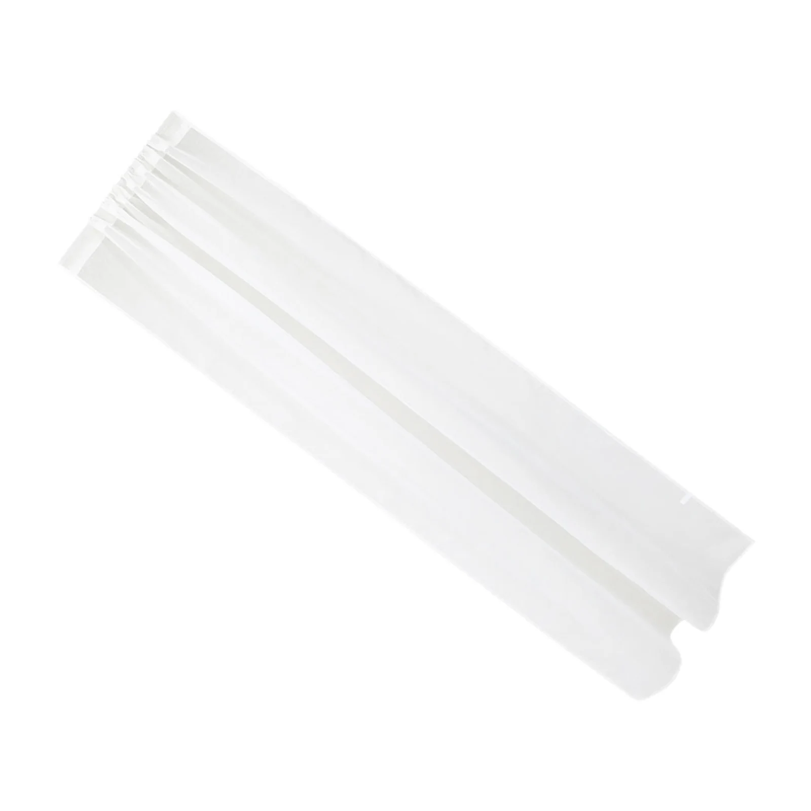 

1pcs White Sheer Curtain Set Light Filtering Semi-Transparent Fabric Easy Rod Pocket For Living Room Bedroom Balcony