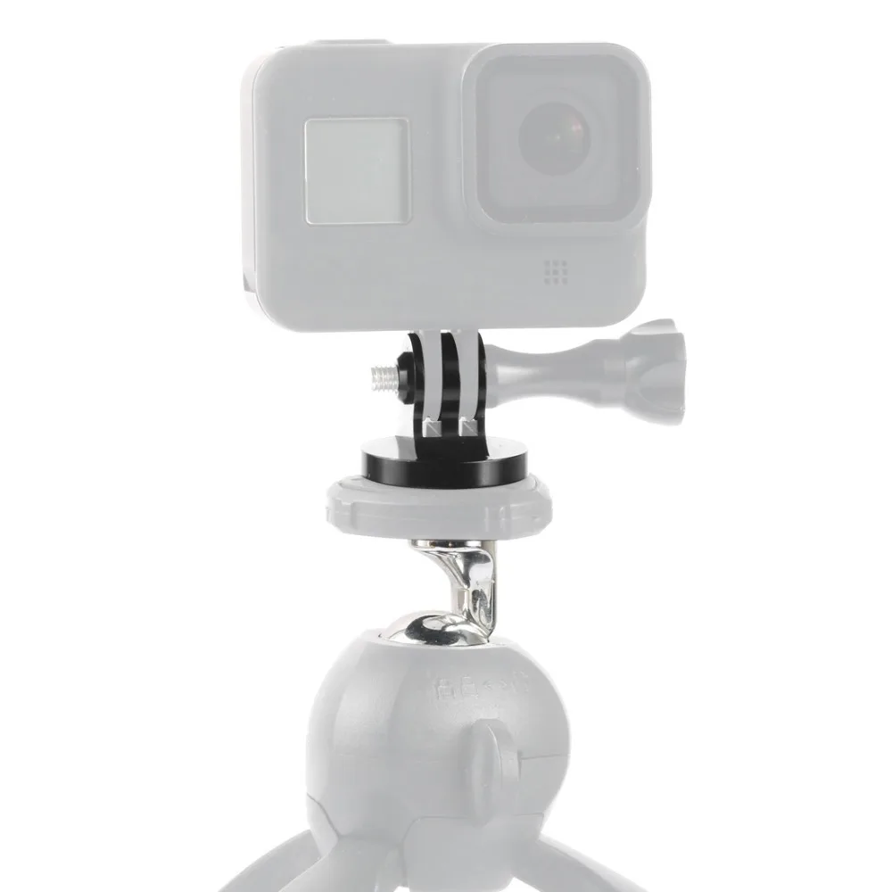 CNC Aluminium Kleiner Stativadapter mit Gewindeschraube für GoPro HD Hero 13 8 7 6 5 4 Session 2 3 SJcam Yi EKEN Action-Kameras – Detail 7