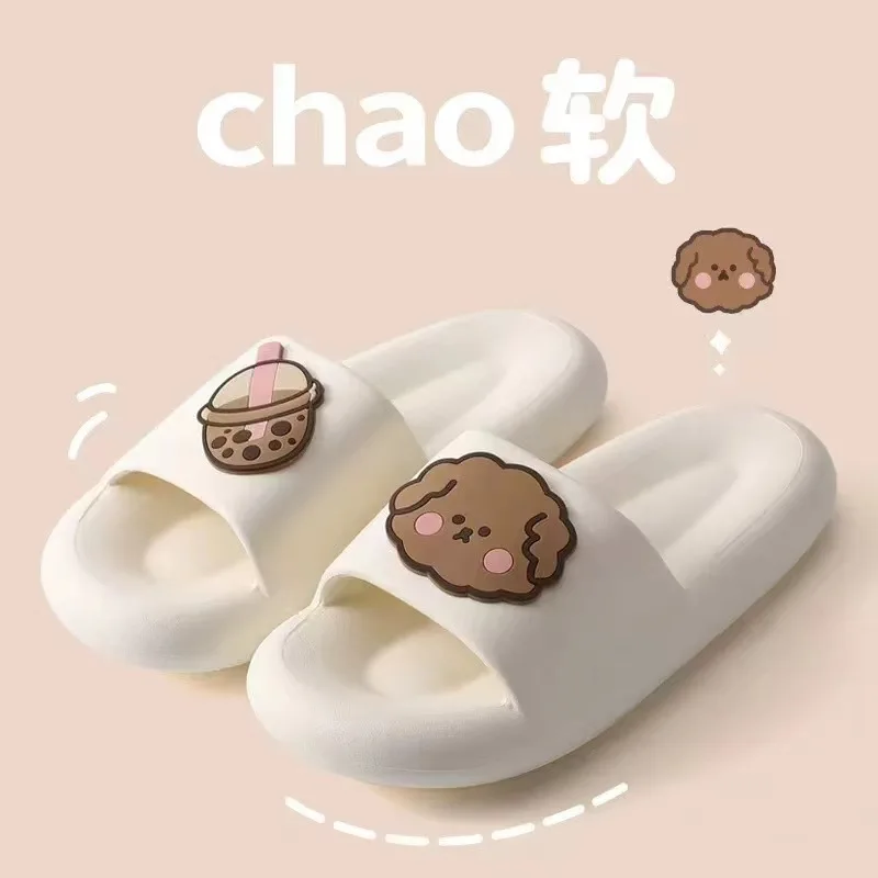 

Летние мужские тапочки на мягкой подошве, домашние бесшумные домашние тапочки из ПВХ с защитой от запаха, женские летние тапочки для пар