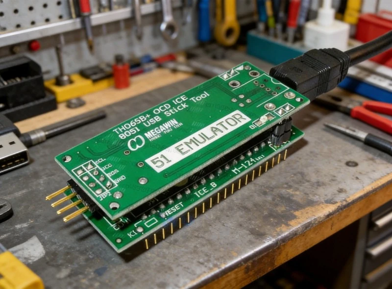 New Version 51mini 8051 MCU Emulator 1T High Speed Instead of AT89C51-USB Interface Embedded Emulator