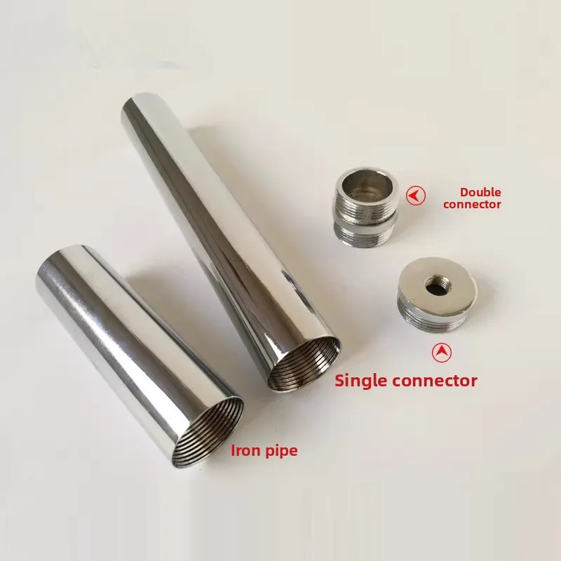 Dia 32mm Iron/Inner Tooth Tube For Chandelier/Floor/Table Lamp Middle Rod Hollow Iron Tube Electroplating Tube DIY Accessories image 5