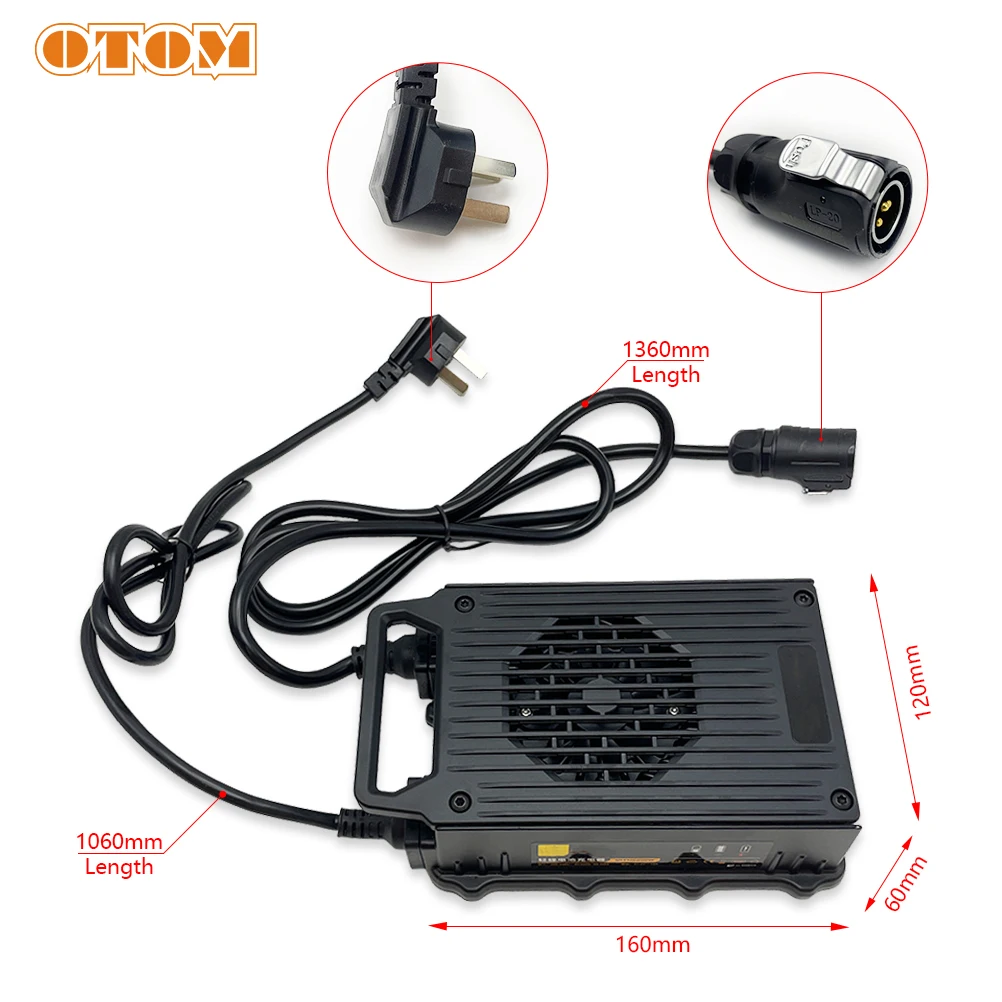 Light Bee X S Motorcycles Batter Charger For SURRON 67.2V 12A Input 200-240V Dirt Bike Off-Road SUR-RON Charging Tool Accessory