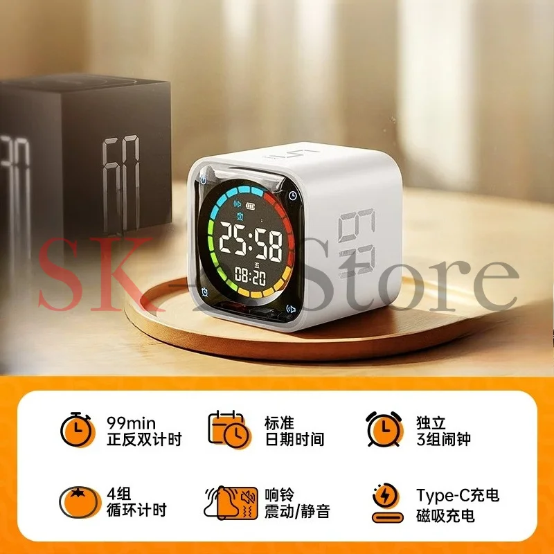 TK3 Student Flip Timer Small Square Learning Management Tool for Kids