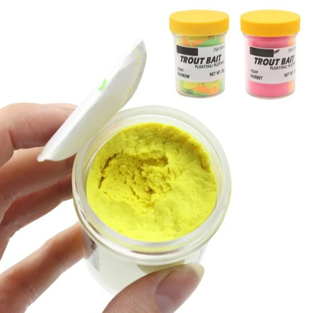 Masilla flotante aroma irresistible para trucha – Señuelo blando de pesca