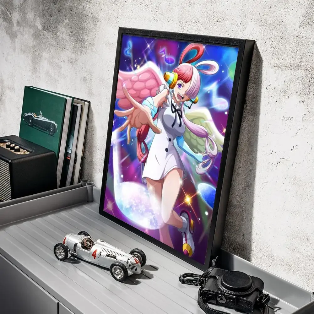 1pc ONE PIECE Uta Poster Paper Print Home Bedroom Entrance Bar Cafe Art Painting Decoration
