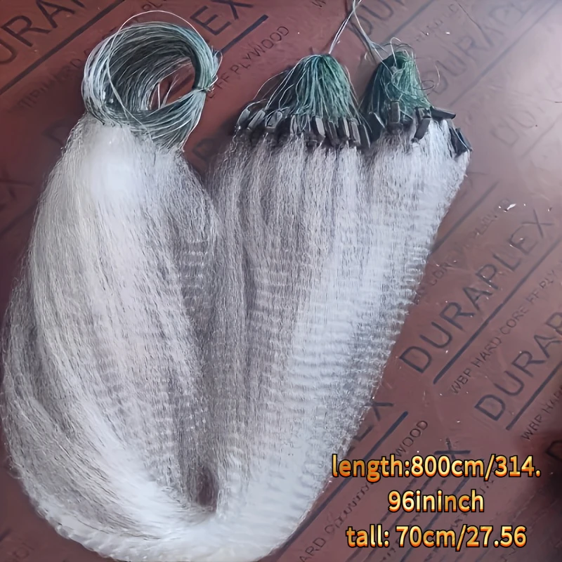 Heavy-Duty Floating Net, Large Coverage, Catch & Release No Damage. Lightweight Nylon for Lake/River/Pond/Boat.
