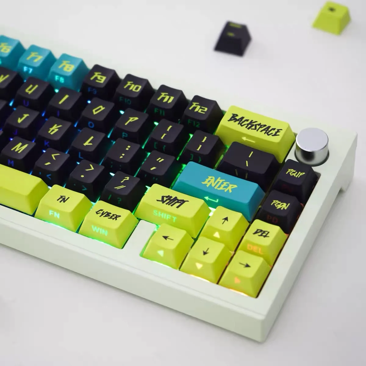 129 Keys Anime PBT Keycaps Personalise Cherry Profile Key caps For Mechanical Keyboard Sublimation KEYBOARD KEYCAP - Image 3
