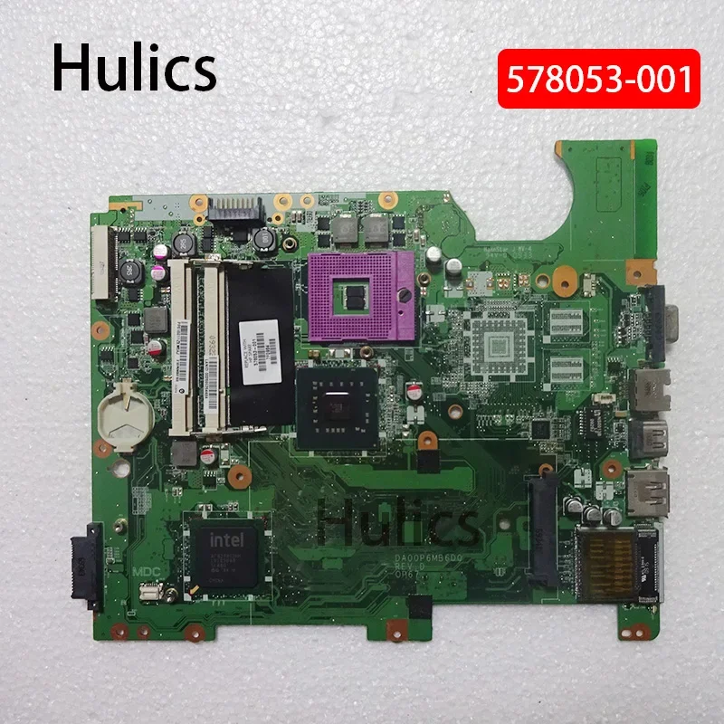 

Hulics б/у 578053 -001 Материнская плата для HP G61 Compaq Presario CQ61 DA0OP6MB6D0 DDR2