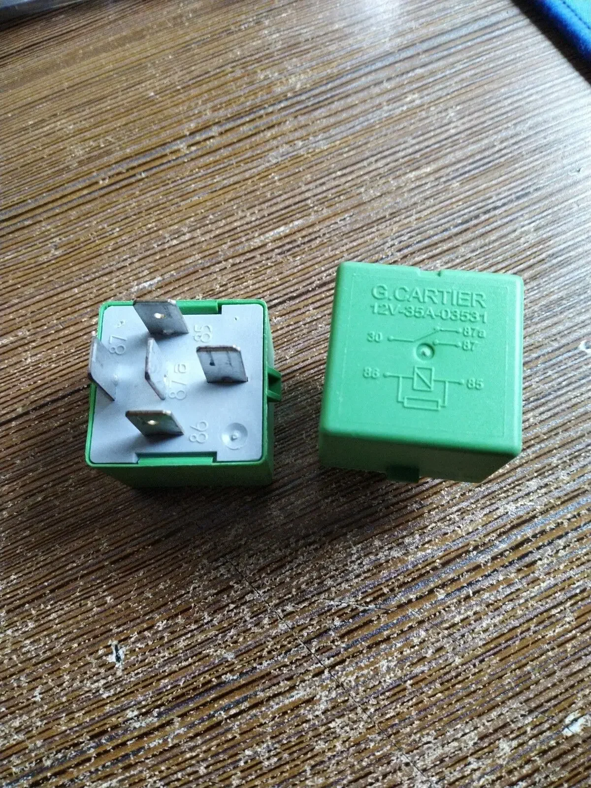 Brand New Genuine 5-Pin Green Relay 6547TX Multi-Use Relay Electronic Fan Relay For Pegeot 206 207 307 Citroen C2