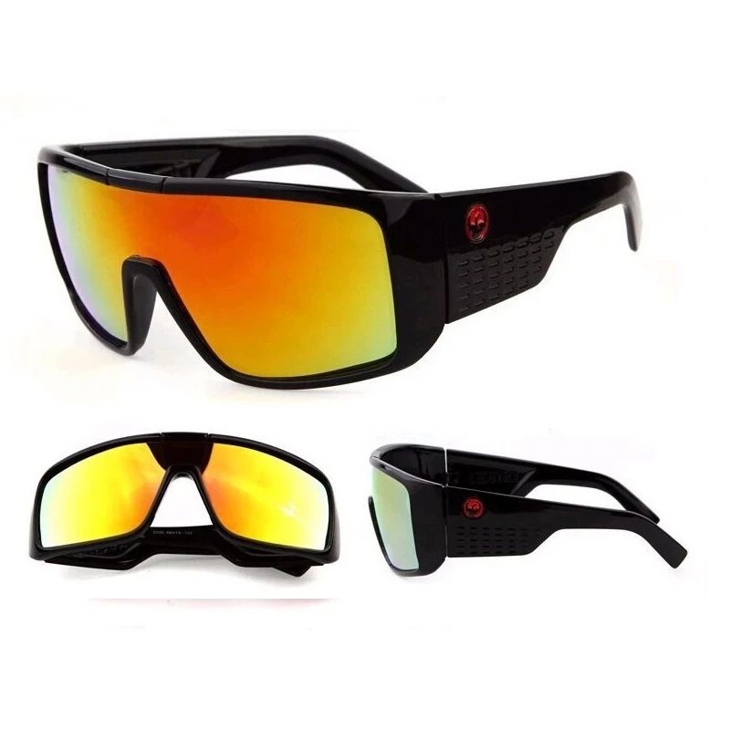 OCYCO Brand Designer Dragon Sunglasses Men Women Square Driving Sun Glasses for Men Hiking Fishing Sport Goggles Eyewear