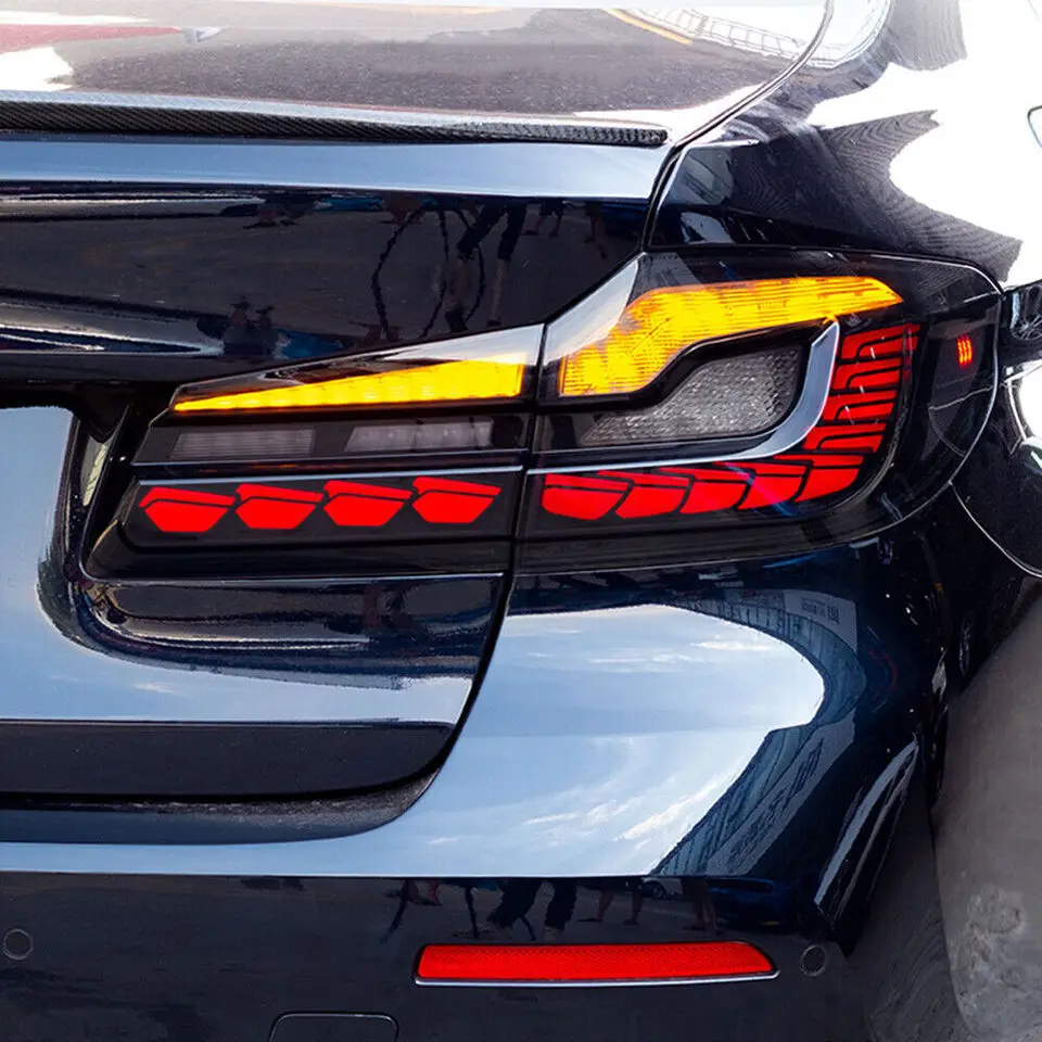 Taillight Assembly For BMW 5 Series G30 G38 2017 2018-2019-2022 return rotary light，turn signals，brake light，backup light