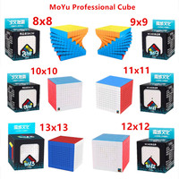 MoYu Magic Cube 8x8 Cube 9x9 10x10 11x11 12x12 13x13 Cube Meilong Magic Cube Professional Speed Cubes Puzzle Cubo Magico Toys