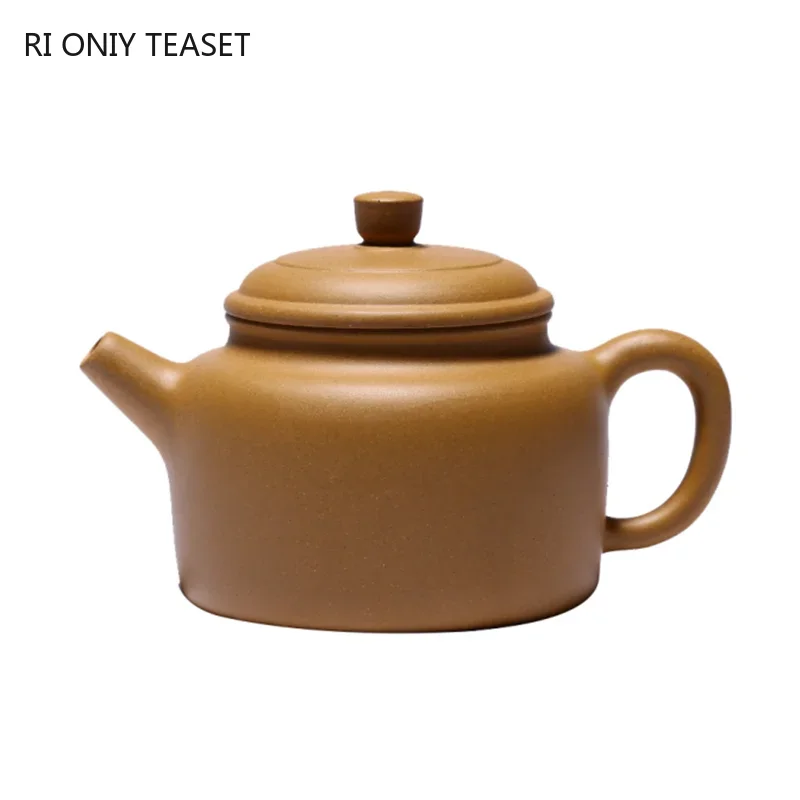 380ml Yixing Purple Clay Teapot Large Capacity Beauty Tea Infuser Kettle Raw Ore Section Mud Tea Pot Chinese Zisha Tea Set Gifts