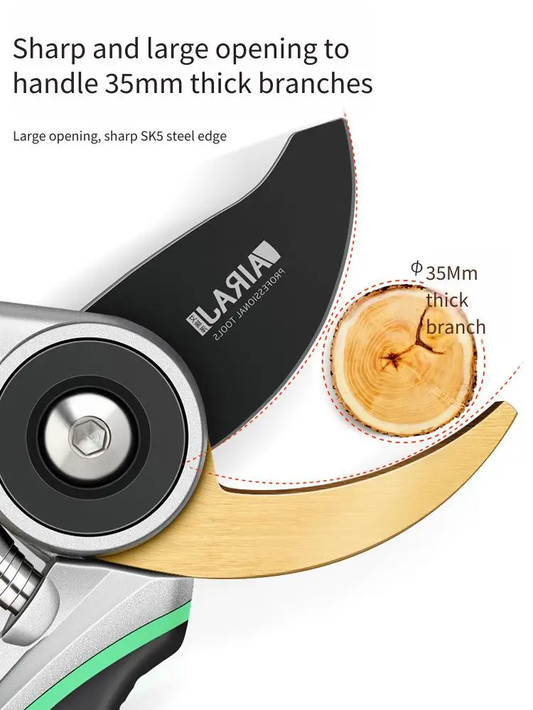 

Precision Garden Pruning Snips Multi-Function Trimmer Fruit Picker for Professional Harvesting Trimming Gardening Hand Tool
