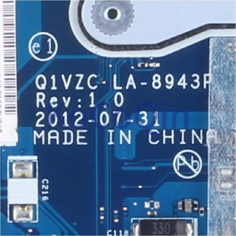 Placa base para ordenador portátil ACER Aspire C710 V5-131, LA-8943P SR08N Celeron 847 NBSH71100