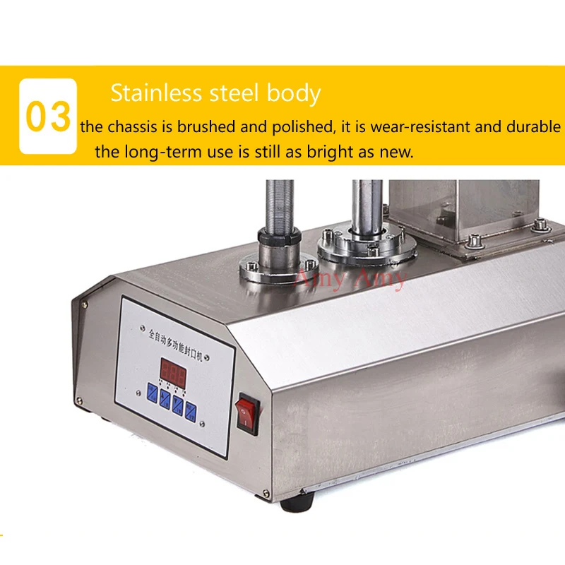 Electric Can sealing machine food Can sealer machine Stainless steel automatic Ring-pull Tinplate Can sealing machine