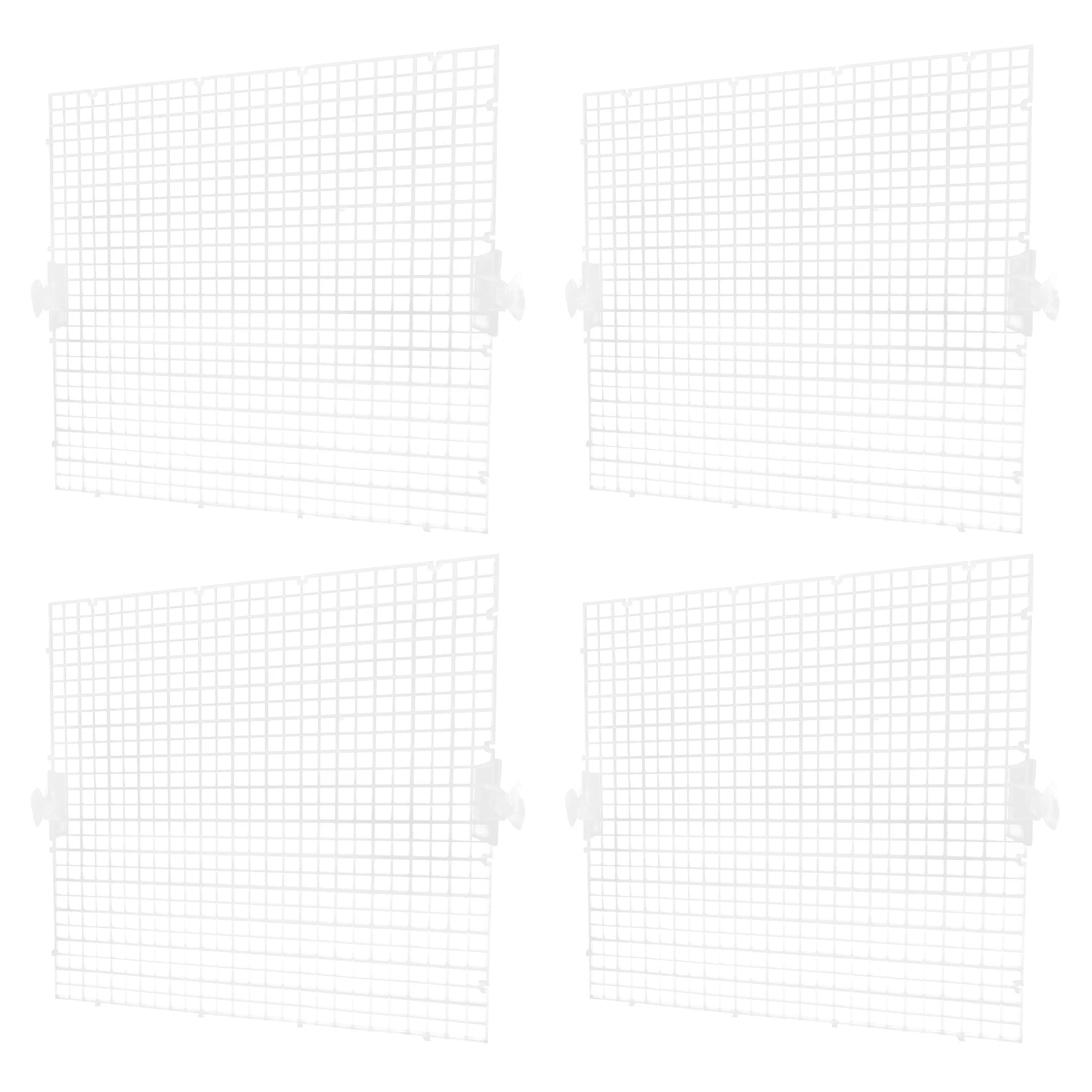 

8pcs Isolation PVC Fish Tank Isolation Panel Lattice Divider for Fish Tank Aquarium Supplies Spliced Tool Breeding Safe