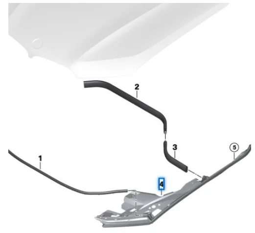 OEM 51767418197 أو 51767418198 لوحة زخرفية لوحة أوراق لـ X5 G05