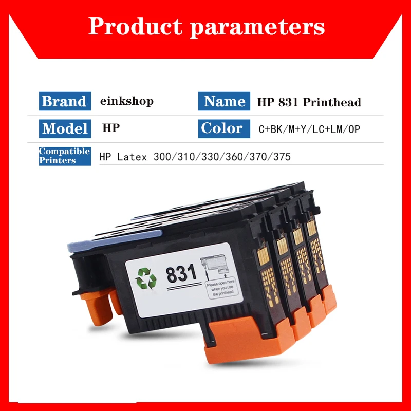 vilaxh  831 Print Head For HP 831 Latex Printhead CZ677A CZ678A CZ679A CZ680A Printhead For110 115 310 315 330 335 360 365