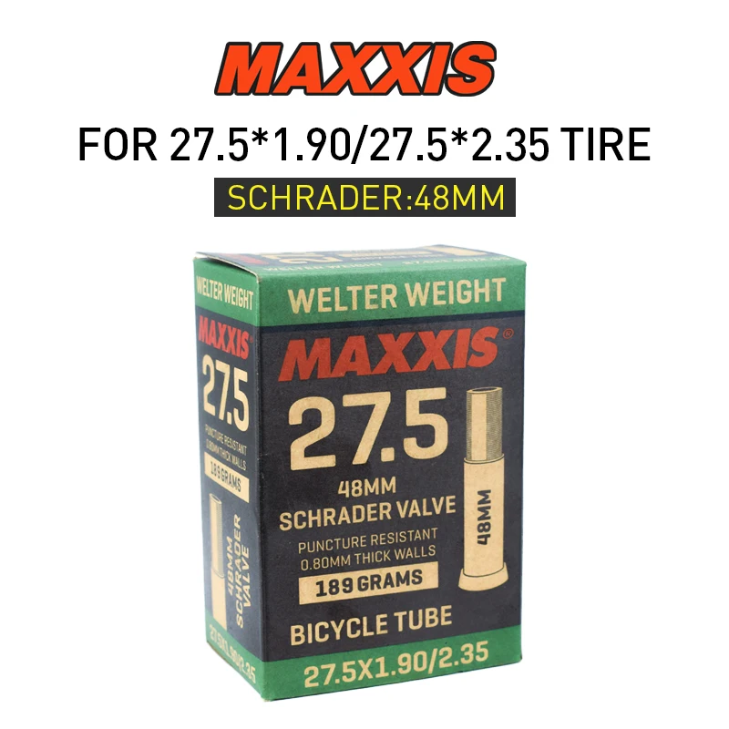 Maxxis-超軽量自転車インナーチューブ,サイズ16 20 26 27.5 29 av fv