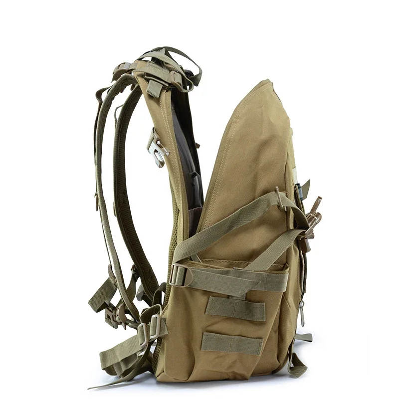 Mochila de camuflaje para viajes al aire libre, bolsa táctica de gran capacidad, impermeable, senderismo, escalada, 40L