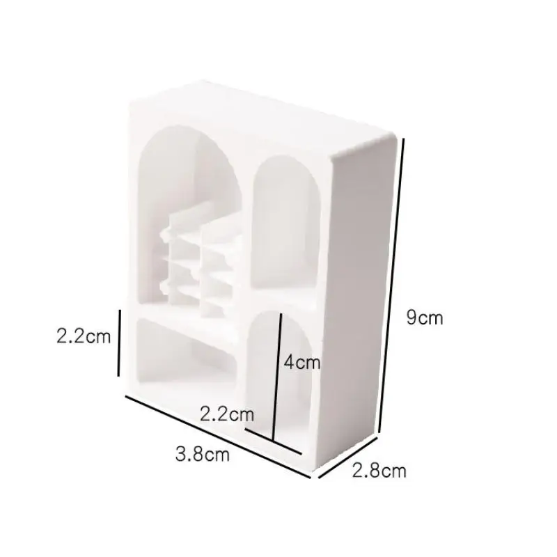 1/12 Dollhouse Simulation Mini Bookshelf Storage Cabinet Model Dollhouse Furniture Decoration Dolls House Living Scene Ornament