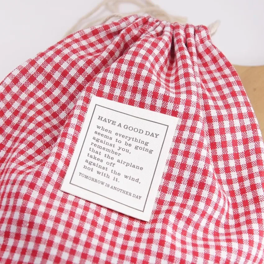Handmade fabric label bouquet decoration sewing DIY label fabric accessories made of large-sized pure cotton