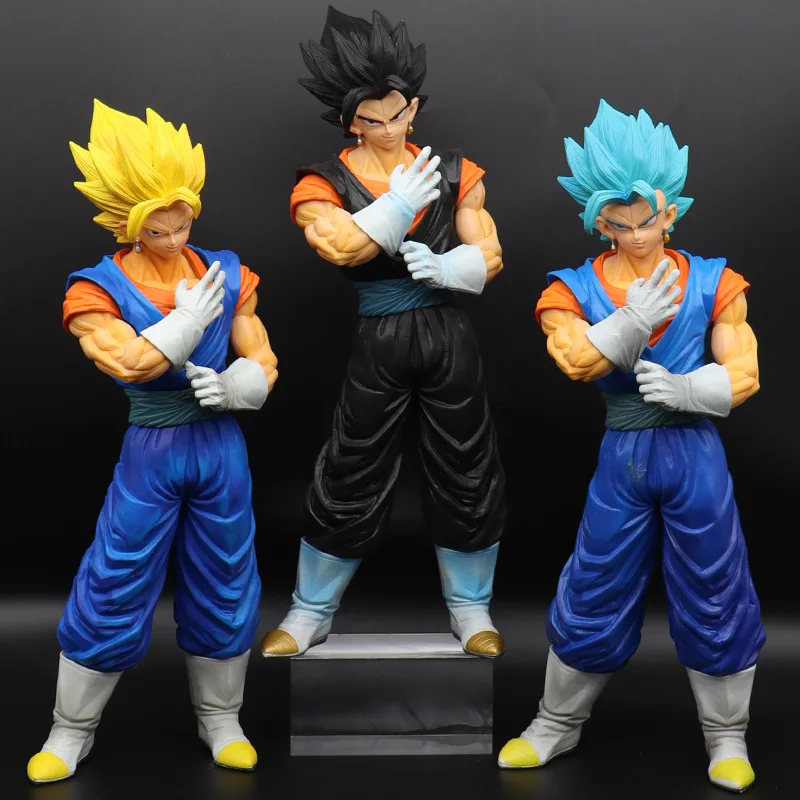 Dragon Ball Goku figura modello Super Saiyan Gogeta Vegito Battle danneggiato bambola di animazione comica