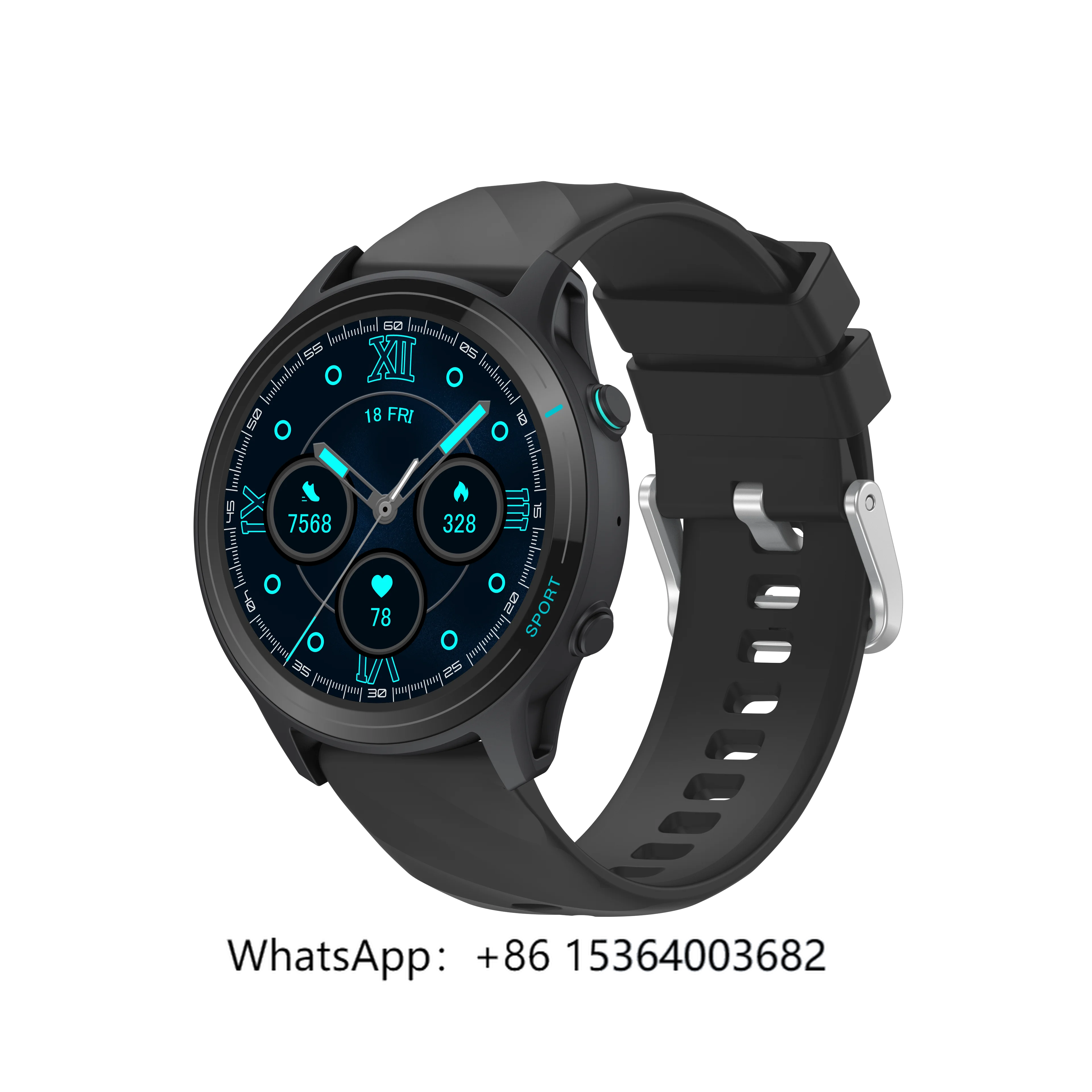 

TJXL-Z123 Smartwatch Answer Calls Calendar Heart Rate Tracker Round Outdoor Sport Reloj Inteligentes Inteligentny Zegarek Smart