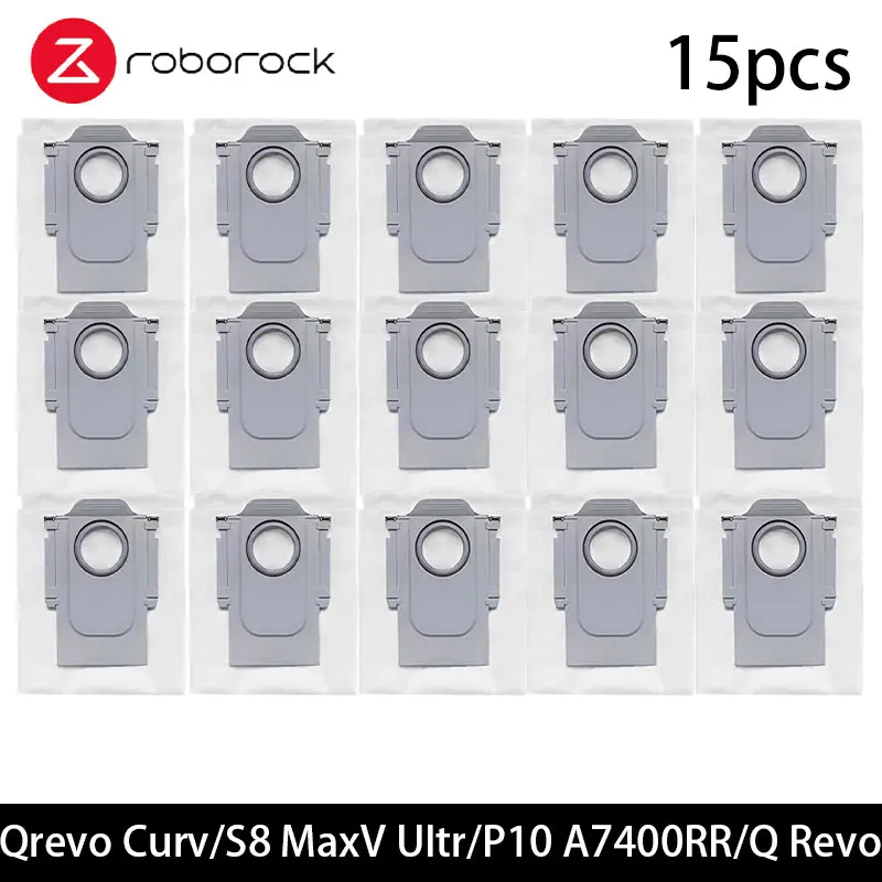 Roborock S8 MaxV Ultra / P10 A7400RR / Q Revo / Qrevo Pro / Qrevo MaxV / Qrevo S / Qrevo Plus Robotstofzuigerzakken Accessoires