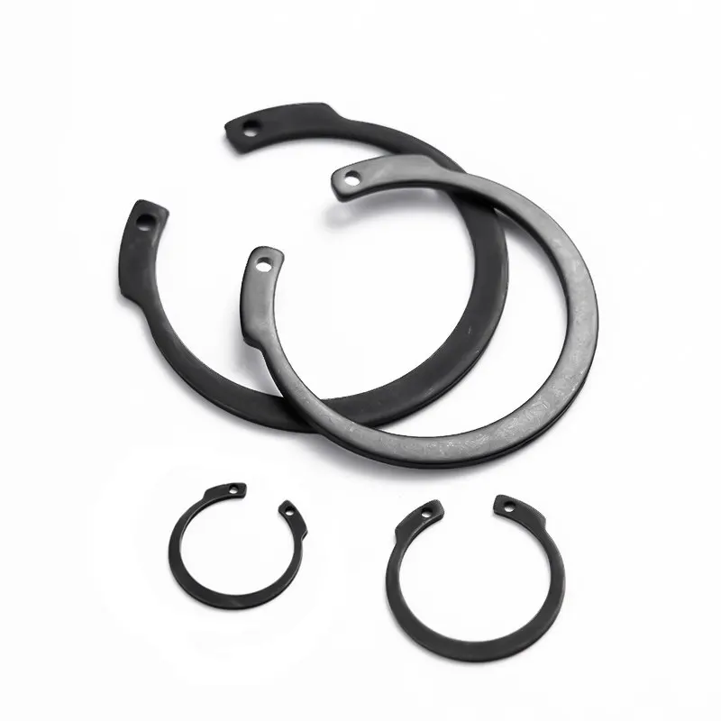 65 Manganese Steel Reverse Hole Elastic Retainer Inner Card Spring C Type Open Spring Retainer Hole Card Ring M1308/JV