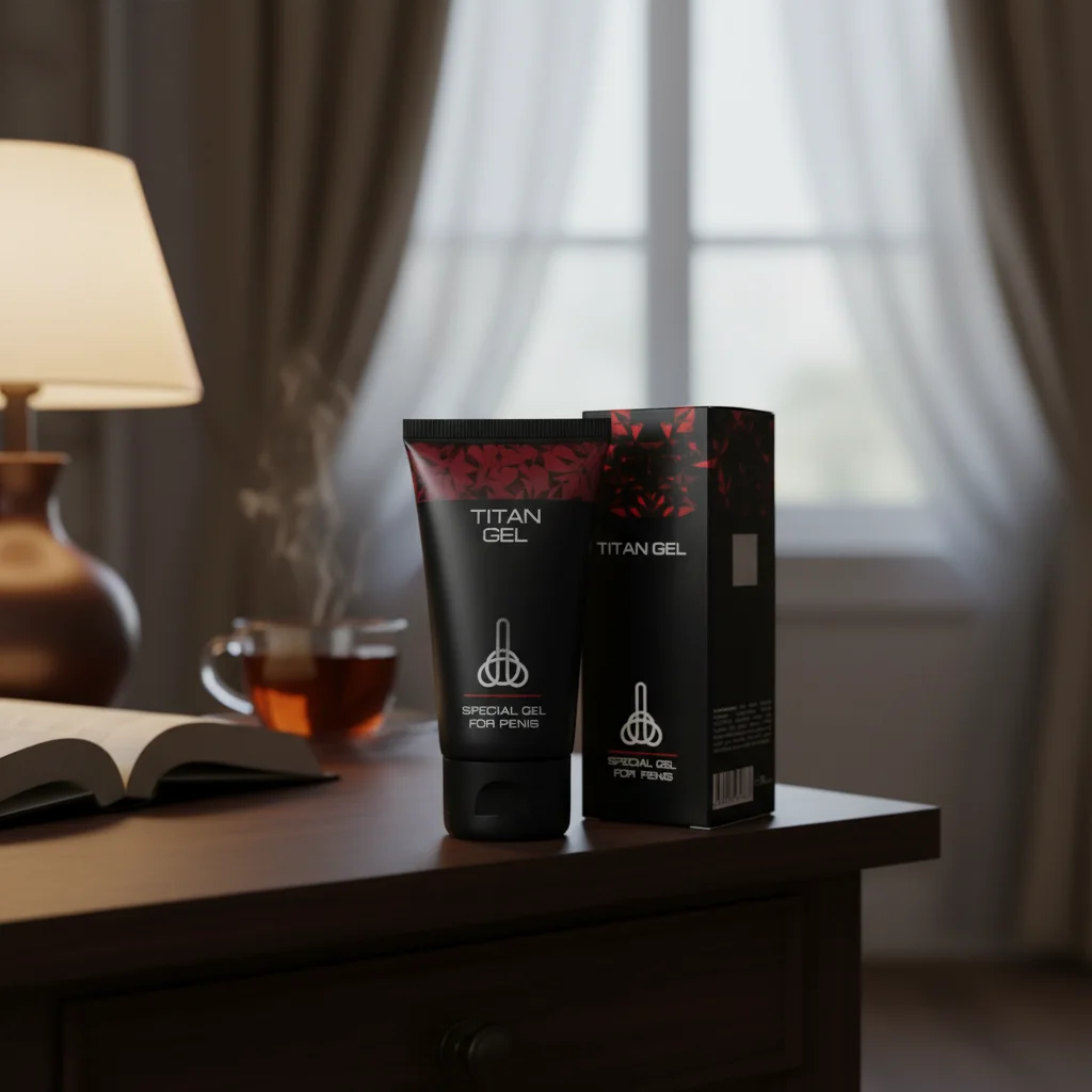 Gel de Masaje Masculino TITAN Energy Cream para Hombres Adultos, Ungüento para el Cuidado Corporal, Aceite de Masaje con Extracto de Plantas Naturales para la Salud del Área Íntima