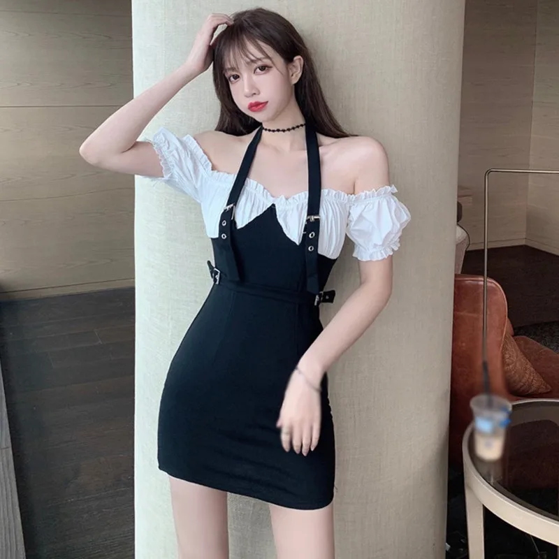 Women's Dress Bodycon Dress Sexy Summer Bodycon Dress Short Sleeve Slim Fit