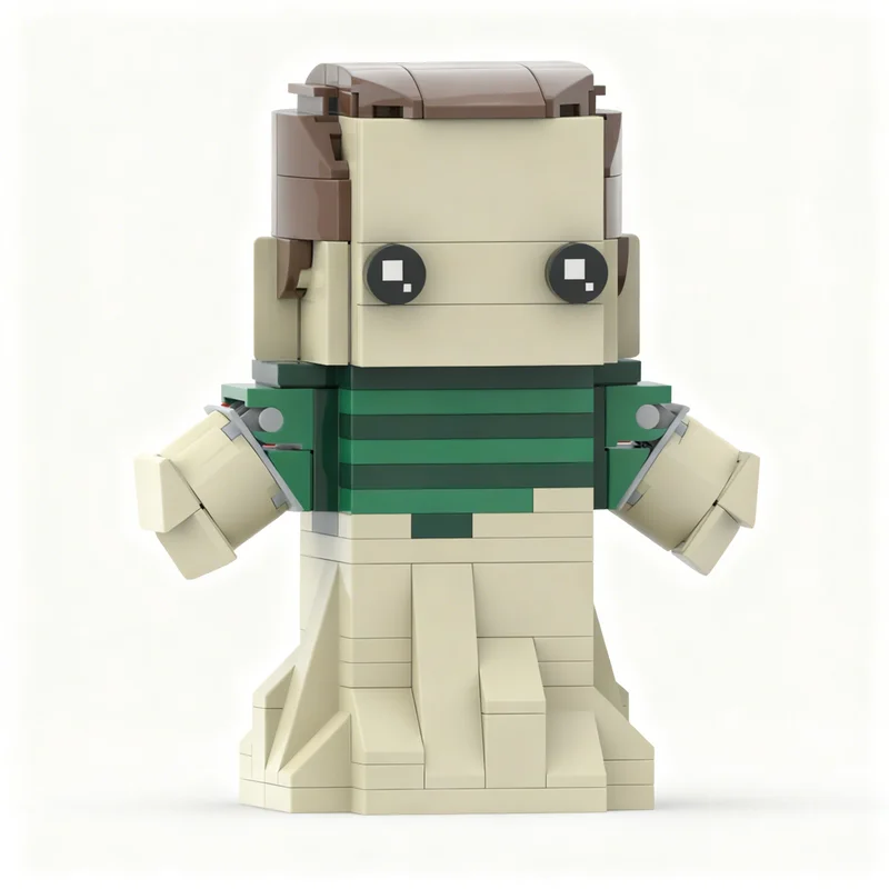 152pcs MOC Sandman Spider Manned Brickheadz Model Building Blocks Toy Construction Christmas Gift Creative Birthday Assemble DIY