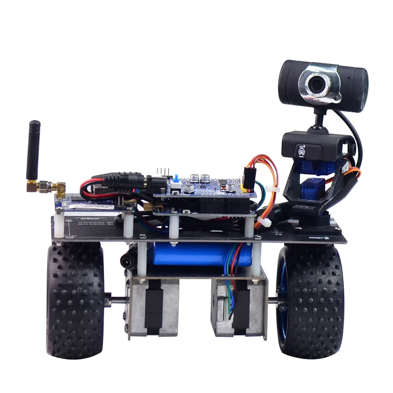 Rolyrobot Balance Car Robot STM32 Robot de vídeo inalámbrico Kit de aprendizaje electrónico enchufe estadounidense