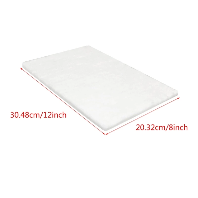 2/4/6pcs Ceramic Wool Stable & Durable Fiber Square Ceramic Wool Extended Use Fiber Insulation for Bioethanol Fireplaces