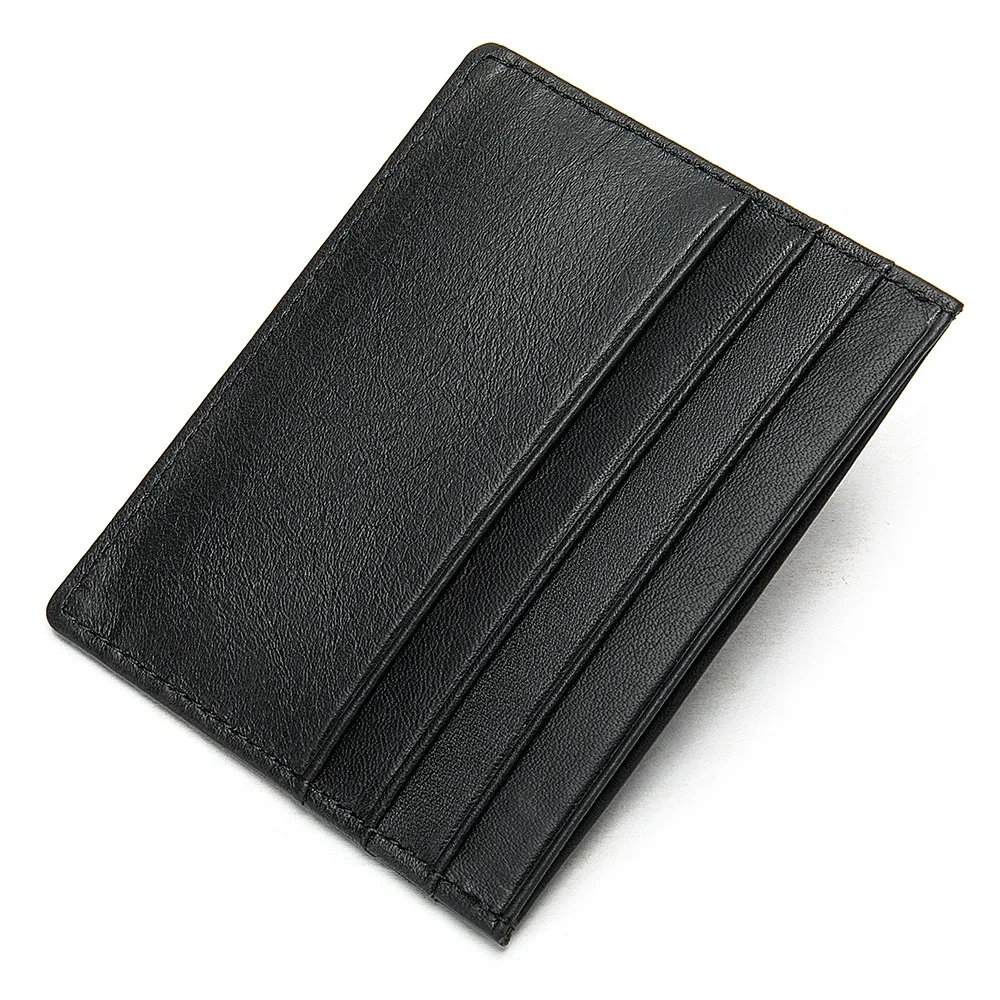 1 unids/lote cartera de diseñador de alta calidad Francia París monedero de cuero genuino cartera de lujo para hombre Mini tarjetero